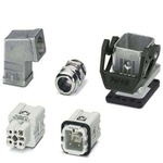 Phoenix Contact Connector Set, 3 Way, 10A, Female, Male,  HC-STA