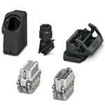 Phoenix Contact Connector Set, 10 Way, 20A, Female, Male, HC, Panel Mount, 250 V ac