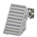 Phoenix Contact Terminal Adapter, 40 Way, 10A, Female, D40, Panel Mount, 250 V ac