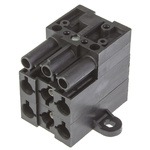 Wieland ST18 Series Distribution Block, 5-Pole, Male to Female, 5-Way, 16A, IP20