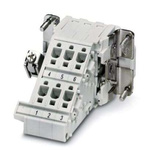 Phoenix Contact Terminal Adapter, 6 Way, 16A, Female, HC, Panel Mount, 500 V