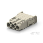 TE Connectivity Module Insert, 7 Way, 40A, Male, HMN, Panel Mount, 380 V