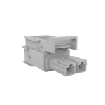 TE Connectivity Power Connector, 2 Way, 15A, Power Versa-Lock 5.0, Free Hanging (In Line), 600 V ac