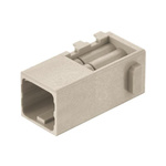 HARTING Crimp Connector Cube, 6 Way, 10A, Male, Han-Modular, Han-Domino, Cable Mount, 250 V