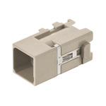 HARTING Crimp Connector M12 Cube, Male, Han-Modular, Han-Domino