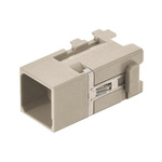 HARTING Crimp Connector M12 Cube, Male, Han-Modular, Han-Domino