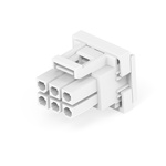 TE Connectivity Rectangular Connector Housings, 6 Way, 9A, Socket, VAL-U-LOK, Cable Mount