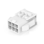 TE Connectivity Rectangular Connector Housings, 6 Way, 9A, PIN, VAL-U-LOK, Panel Mount
