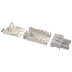 Wieland GST18i3 Series Mini Connector, 3-Pole, Female, Cable Mount, 16A, IP40