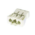 Wieland GST18 Series Connector, 3-Pole, Female, Panel Mount, 16A, IP40