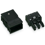 Wago 770 Series Lighting Connector, 3-Pole, Male, 3-Way, Flush Mount, 25A