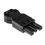Wieland GST18i3 Series Mini Connector, 3-Pole, Female, Cable Mount, 20A, IP20