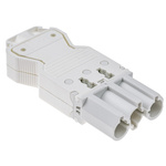 Wieland GST18i3 Series Mini Connector, 3-Pole, Male, Cable Mount, 20A, IP40