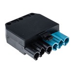 Wieland GST18i6 Series Mini Connector, 6-Pole, Male, Cable Mount, 20A