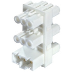 Wieland GST15i3 Series Distribution Block, 3-Pole, Male to Female, 1 → 5-Way, PCB Mount, 16A, IP40