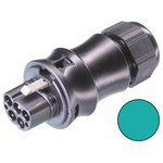 Wieland RST20i5 Series Circular Connector, 5-Pole, Male, Cable Mount, 20A, IP68