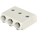 Wago 2059 Series PCB Terminal Block, 3-Pole, Female, 3-Way, PCB Mount, 3A