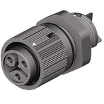 Wieland RST Mini Series Mini Connector, 3-Pole, Female, 1-Way, Panel Mount, 16A, IP66, IP68, IP69