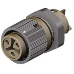 Wieland RST Mini Series Mini Connector, 3-Pole, Female, 1-Way, Panel Mount, 16A, IP66, IP68, IP69