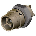 Wieland RST Mini Series Mini Connector, 3-Pole, Male, 1-Way, Panel Mount, 16A, IP66, IP68, IP69