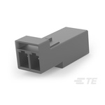 TE Connectivity LIGHT-N-LOK Series Modular Latched Wire to Wire, 2-Pole, Female, 2-Way, Cable Mount, 9A