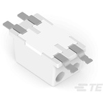 TE Connectivity Poke-In Series Connector, 2-Pole, Female, 1-Way, Surface Mount, 6A