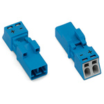 Wago Male Plug, 4.4mm Pitch, 2 Way, 1 Row