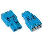 Wago 770 Series Lighting Connector, 2-Pole, Male, 2-Way, Cable Mount, 25A