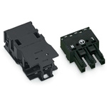 Wago 770 Series Lighting Connector, 3-Pole, Female, 3-Way, Cable Mount, 25A