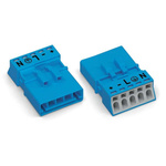 Wago 890 Series Lighting Connector, 5-Pole, Male, 5-Way, Cable Mount, 13A