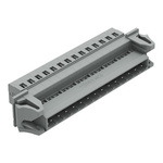 Wago 231 Series Pluggable Connector, 14-Pole, Male, 14-Way, Snap-In, 12A