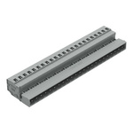 Wago 231-623 Series Pluggable Connector, 23-Pole, Male, 23-Way, Panel Mount, Snap In Mount, 15A