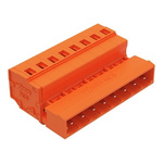 Wago 231 Series Pluggable Connector, 8-Pole, Male, 8-Way, Snap-In, 12A