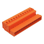 Wago 231 Series Pluggable Connector, 12-Pole, Male, 12-Way, Snap-In, 12A