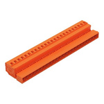 Wago 231 Series Connector, 24-Pole, Male, 24-Way, Snap-In, 12A