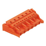 Wago 231 Series Pluggable Connector, 6-Pole, Female, 6-Way, Free Hanging, 16A