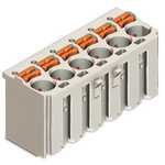 Wago 2092 Series Pluggable Connector, 8-Pole, Female, 8-Way, Snap-In, 16A