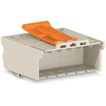 Wago 2092 Series Pluggable Connector, 6-Pole, Male, 6-Way, Snap-In, 16A
