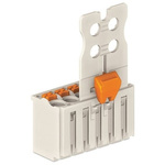 Wago 2091 Series Connector, 10-Pole, Female, 10-Way, Push-In, 10A