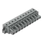 Wago 231 Series Connector, 11-Pole, Female, 11-Way, Cable Mount, 15A