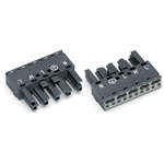Wago 770 Series Socket, 5-Pole, Female, Cable Mount, 25A, IP20