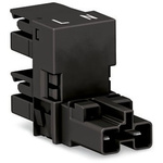 Wago 770 Series Distribution Connector, 2-Pole, Female, Male, Cable Mount, 25A, IP20