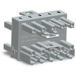 Wago 770 Series Distribution Connector, 5-Pole, Female, Male, Cable Mount, 25A, IP20