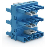 Wago 770 Series Distribution Connector, 5-Pole, Female, Male, Cable Mount, 25A, IP20