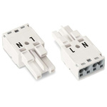 Wago 770 Series Socket, 2-Pole, Female, Cable Mount, 25A, IP20