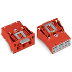 Wago 770 Series Plug, 3-Pole, Snap-In, 25A, IP20