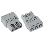 Wago 770 Series Plug, 3-Pole, Cable Mount, 25A, IP20