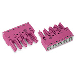 Wago 770 Series Socket, 5-Pole, Female, Cable Mount, 25A, IP20