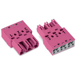 Wago 770 Series Plug, 3-Pole, Cable Mount, 25A, IP20