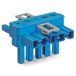 Wago 770 Series Distribution Connector, 5-Pole, Female, Male, Cable Mount, 25A, IP20